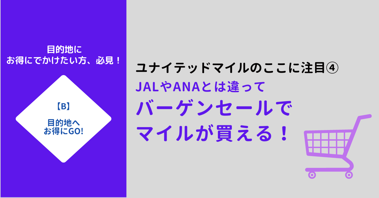 ユナイテッドマイルは買える